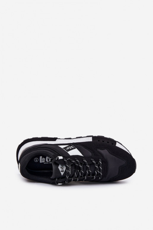 Sneakers modelio batai Vyriški su platforma Lee Cooper LCJ-25-03-3378M juodos spalvos