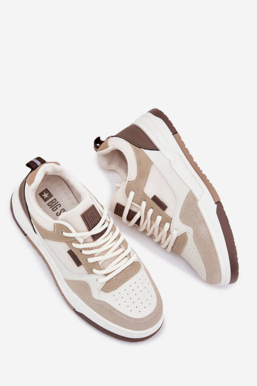 Sneakers modelio batai Vyriški Big Star RR174604 smėlio spalvos