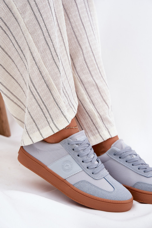 Sneakers modelio batai Moteriškas Big Star RR274805 mėlynos spalvos