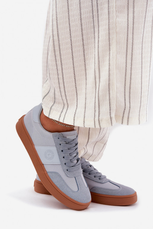 Sneakers modelio batai Moteriškas Big Star RR274805 mėlynos spalvos