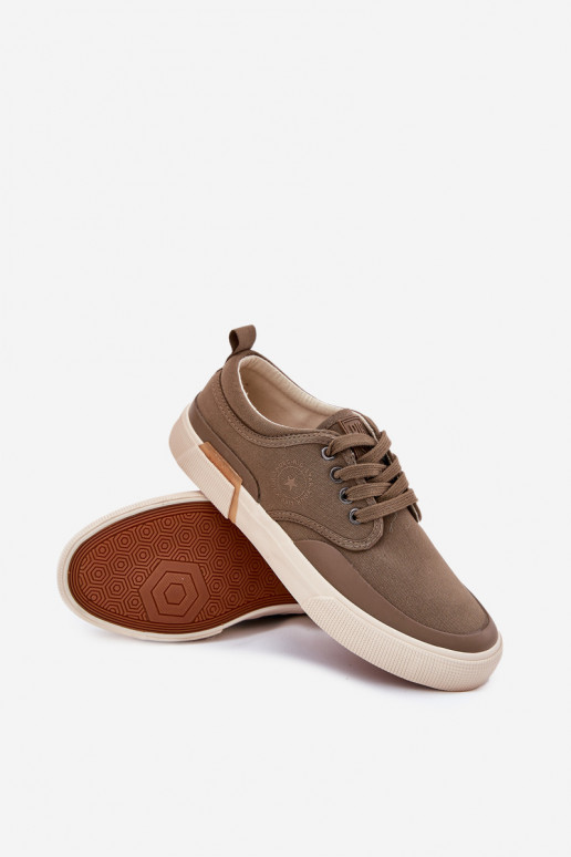  Vyriški laisvalaikio batai Big Star RR174064 chaki spalvos