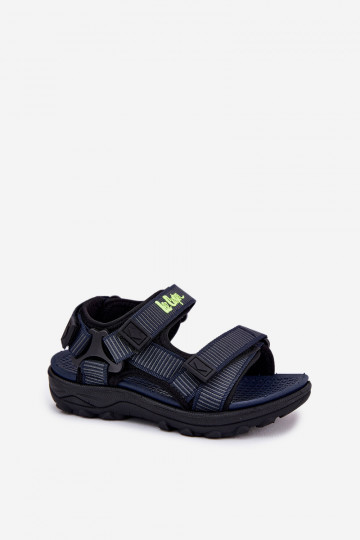 Tamsiai mėlynos spalvos vaikiški sandalai, Lee Cooper LCIN-25-34-3569K