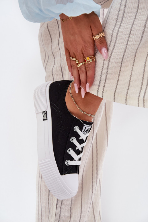 Laisvalaikio bateliai su platforma LEE ISLA C INOMEN LOIN 50251001 juodos spalvos Laisvalaikio bateliai su platforma LEE ISLA C INOMEN LOIN 50251001 juodos spalvos