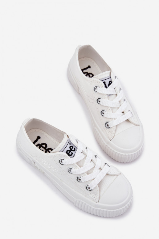 Vaikiški sportbačiai LEE ISLA C LOIN JR 50251058 baltos spalvos