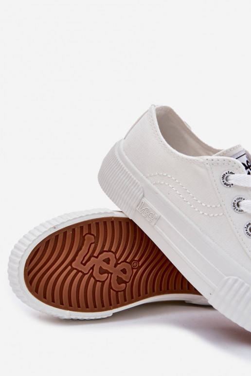 Vaikiški sportbačiai LEE ISLA C LOIN JR 50251058 baltos spalvos