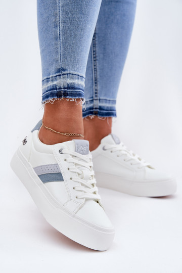 Sneakers modelio batai Moteriškas LEE LAYLA INOMEN LOIN 50251003 baltos spalvos