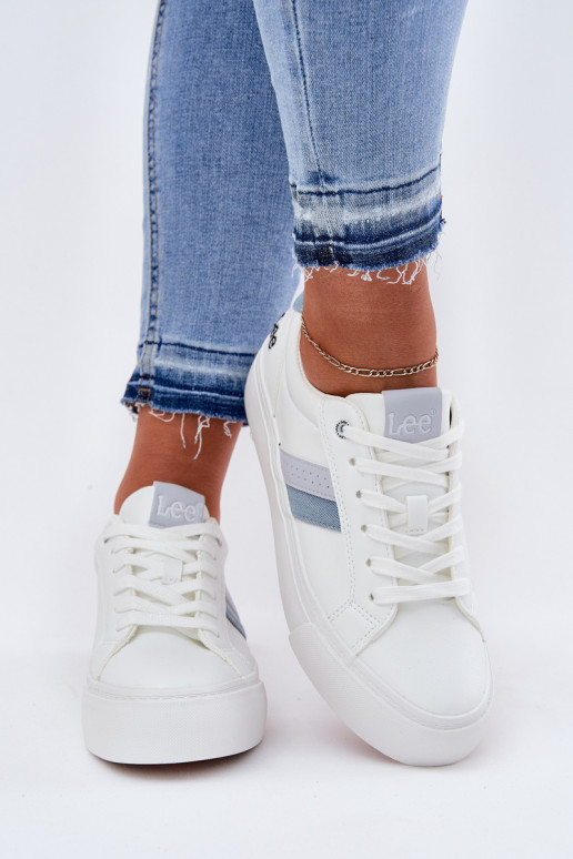 Sneakers modelio batai Moteriškas LEE LAYLA INOMEN LOIN 50251003 baltos spalvos