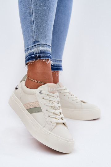 Sneakers modelio batai Moteriškas LEE LAYLA INOMEN LOIN 50251003 Zgaszona Biel 2
