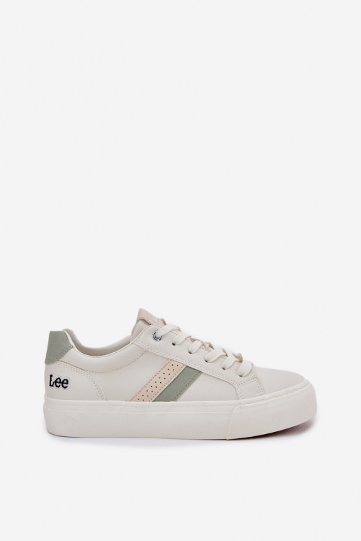 Sneakers modelio batai Moteriškas LEE LAYLA INOMEN LOIN 50251003 Zgaszona Biel Sneakers modelio batai Moteriškas LEE LAYLA INOMEN LOIN 50251003 Zgaszona Biel