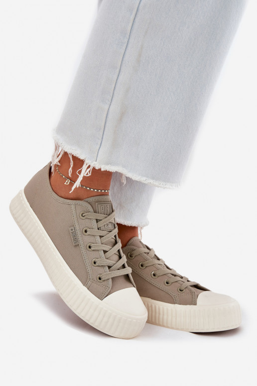  Laisvalaikio bateliai su platforma Big Star RR274779 pilkos spalvos