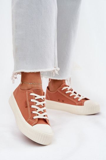  Laisvalaikio bateliai su platforma Big Star RR274778 oranžinės spalvos