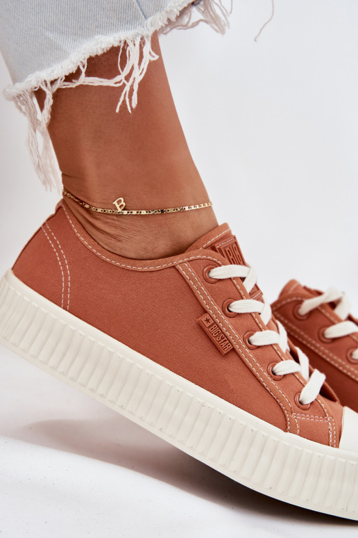  Laisvalaikio bateliai su platforma Big Star RR274778 oranžinės spalvos