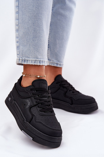 Žemas Sneakers modelio batai Moteriškas Big Star RR274A311 HI-POLY SYSTEM juodos spalvos 2