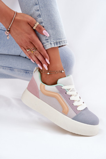 Sneakers modelio batai Moteriškas su platforma įvairių spalvų Tellnira