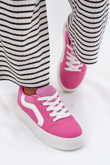 Sneakers modelio batai Moteriškas su platforma rožinės spalvos Tellnira 2