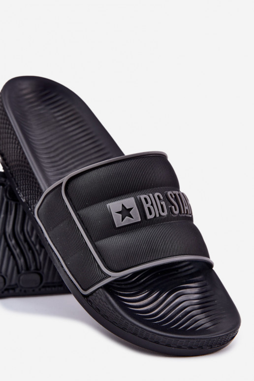 Vyriški Šlepetės Big Star RR174A043 juodos spalvos
