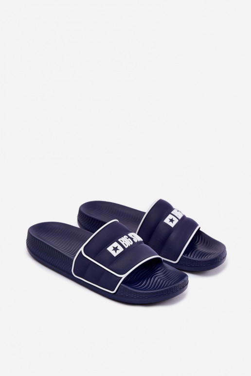 Vyriški Šlepetės Big Star RR174A045 tamsiai mėlynos spalvos