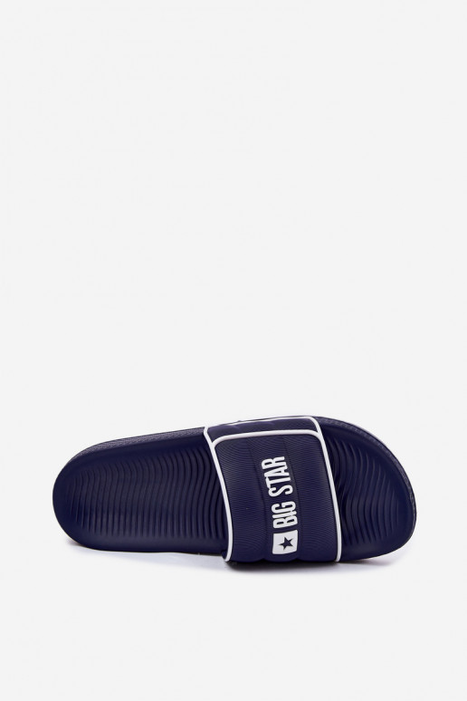 Vyriški Šlepetės Big Star RR174A045 tamsiai mėlynos spalvos