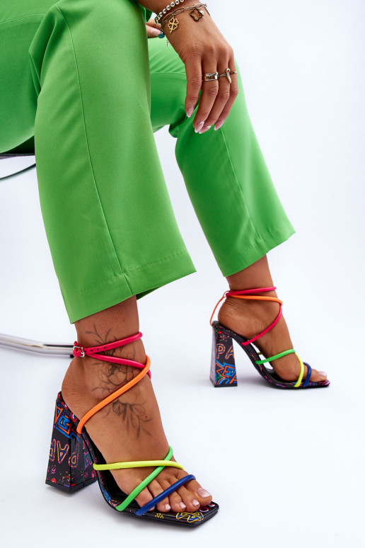 Tai turidingi Aukštakulniai sandalai įvairių spalvų Josette