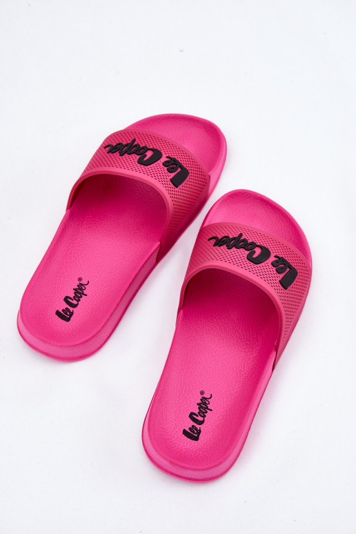 Moteriškos šlepetės Lee Cooper LCIN-25-07-3521L rožinės spalvos