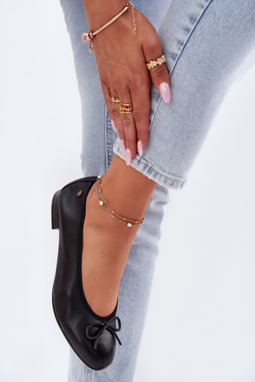 Balerinos Moteriškas Tai turiciejka P6800-01 juodos spalvos