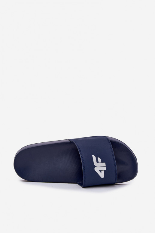 Šlepetės Vyriški 4F 4FRMM00FSLIM011-30S tamsiai mėlynos spalvos