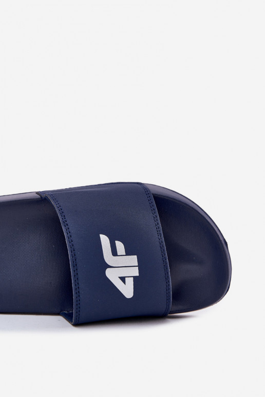 Šlepetės Vyriški 4F 4FRMM00FSLIM011-30S tamsiai mėlynos spalvos