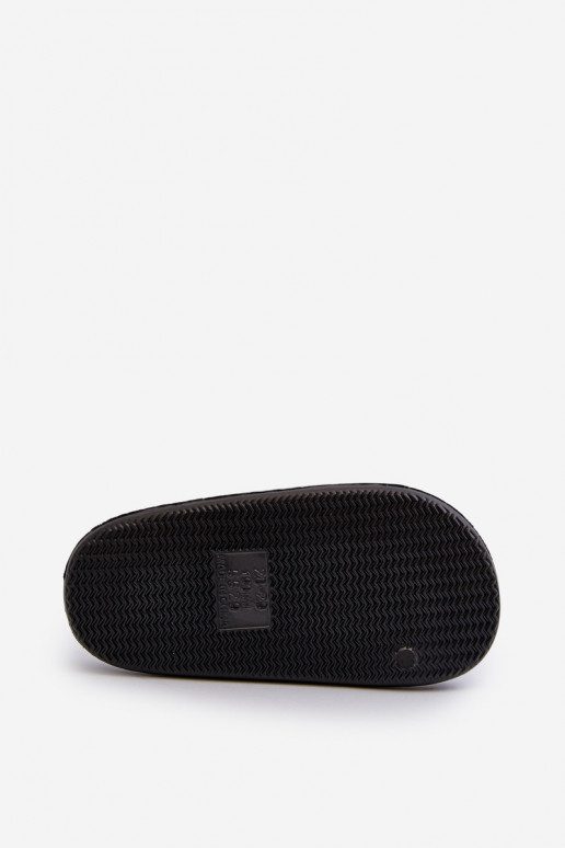 Vaikiški Lengvos šlepetės Su Meškiuku juodos spalvos Lindeheta