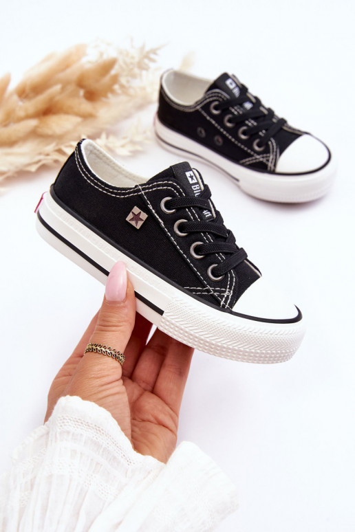 Vaikiški Klasikinio modelio laisvalaikio batai Big Star DD374163 juodos spalvos Vaikiški Klasikinio modelio laisvalaikio batai Big Star DD374163 juodos spalvos