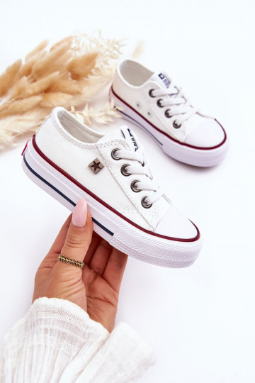 Vaikiški Klasikinio modelio laisvalaikio batai Big Star DD374160 baltos spalvos 2