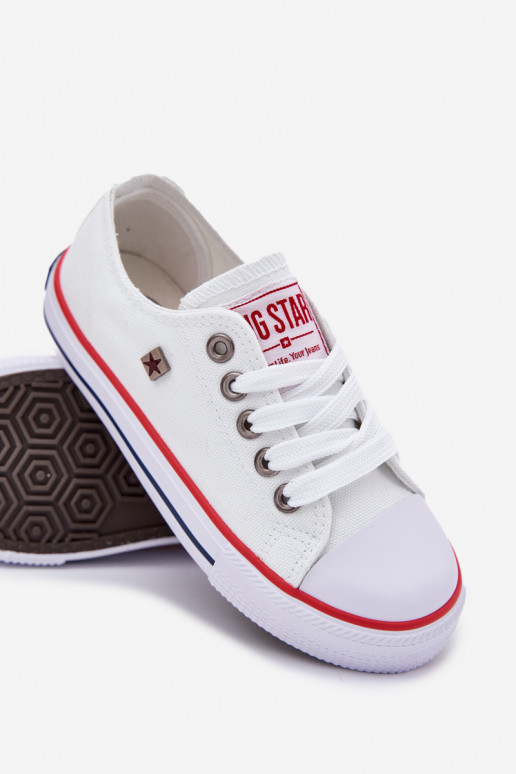 Vaikiški Klasikinio modelio laisvalaikio batai Big Star DD374160 baltos spalvos