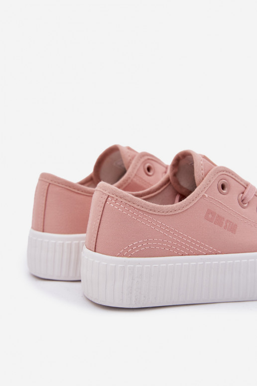 laisvalaikio batai Vaikiški su raišteliais Big Star RR374011 rožinės spalvos