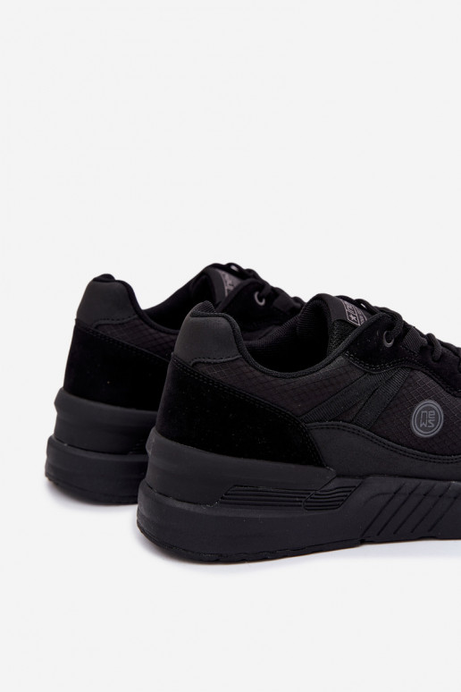 sportiniai bateliai Sneakers modelio batai Vyriški su platforma juodos spalvos Hanirin sportiniai bateliai Sneakers modelio batai Vyriški su platforma juodos spalvos Hanirin