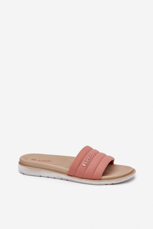 Moteriškos šlepetės Inblu SF000003 rožinės spalvos