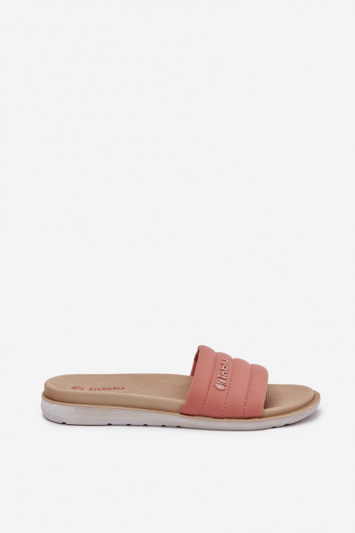 Moteriškos šlepetės Inblu SF000003 rožinės spalvos