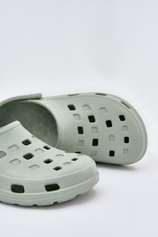 Moteriškos šlepetės Lengvos šlepetės LEMIGO 806 mėtinės spalvos