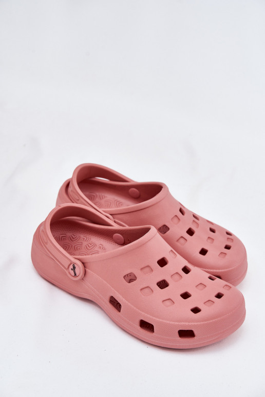 Moteriškos šlepetės Lengvos šlepetės LEMIGO 806 rožinės spalvos