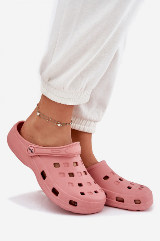 Moteriškos šlepetės Lengvos šlepetės LEMIGO 806 rožinės spalvos