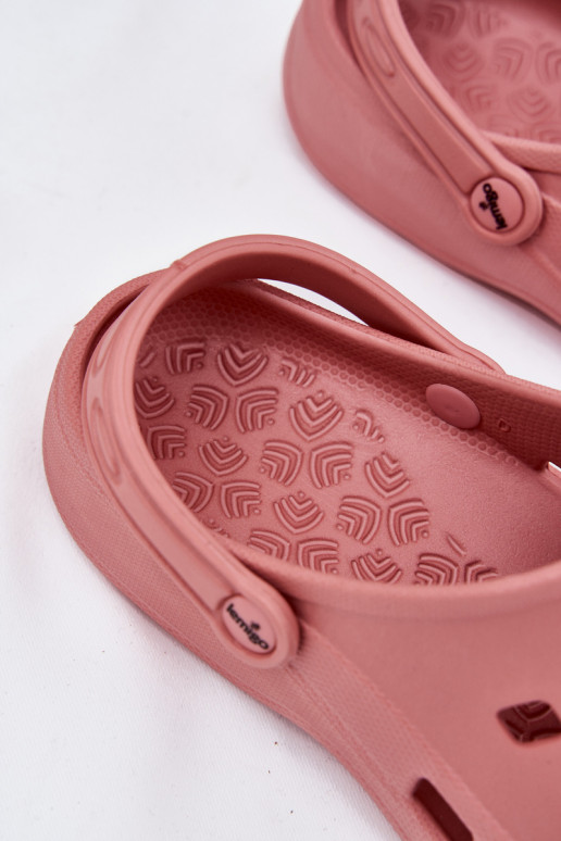 Moteriškos šlepetės Lengvos šlepetės LEMIGO 806 rožinės spalvos