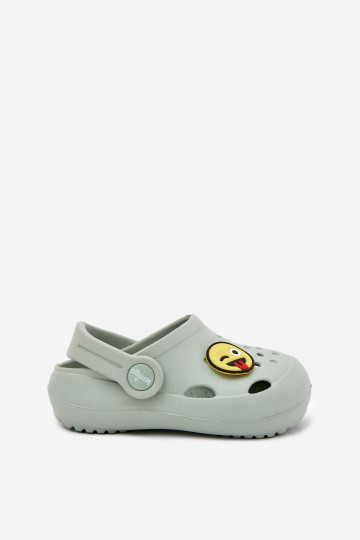 Šlepetės Vaikiški Lengvos šlepetės Z Przypinką LEMIGOSE 880 mėtinės spalvos 2