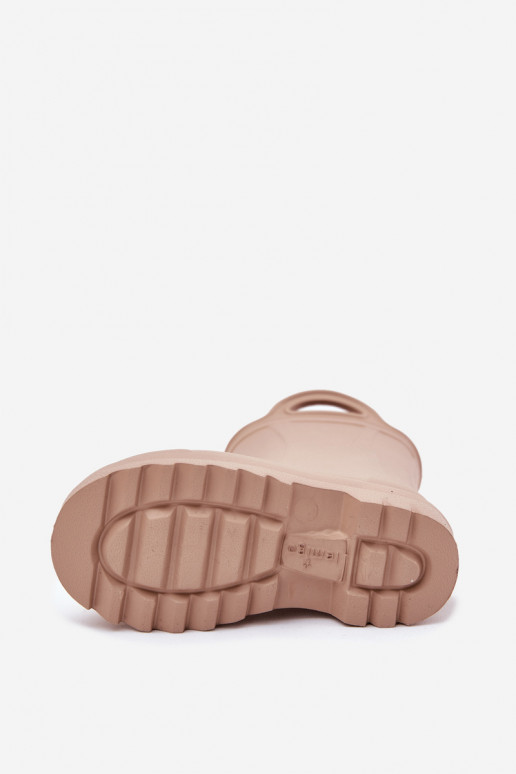 Vaikiški Guminiai batai LEMIGO DOGGY 735 smėlio spalvos