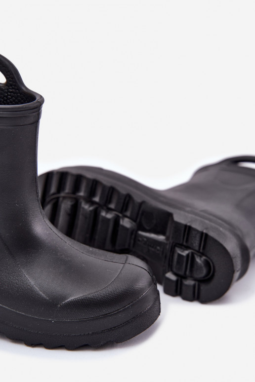 Vaikiški Guminiai batai LEMIGO DOGGY 735 juodos spalvos