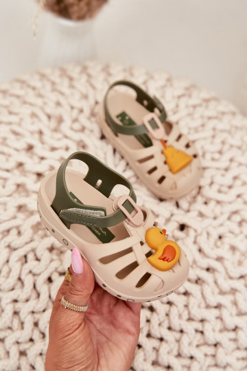 Vaikų sandalai su lipniais užsegimais Ipanema Summer XV Baby 83619 smėlio spalvos