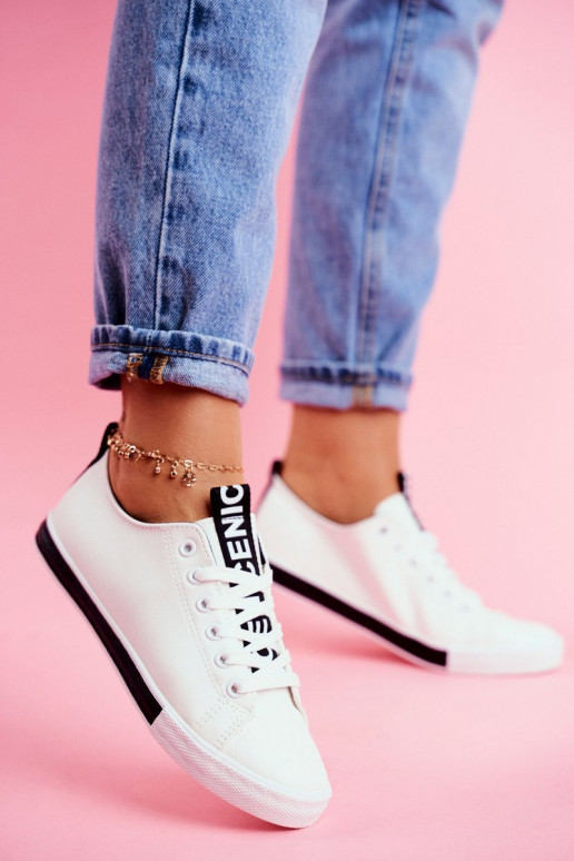 Klasikinio modelio sportbačiai juodos spalvos Ville