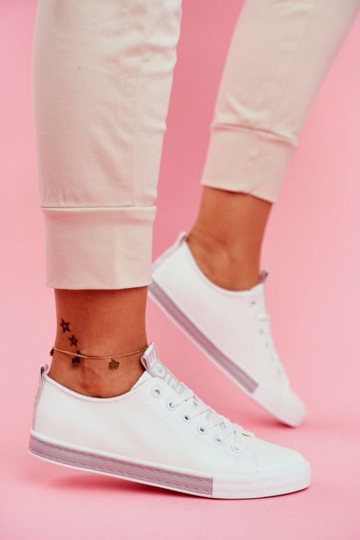 Klasikinio modelio sportbačiai pilkos spalvos Ville