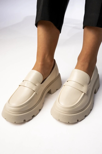 Mokasinai VIA GIULIA BEIGE 2