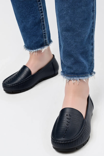 Mokasinai Kaja TAMSIAI MĖLYNI 2