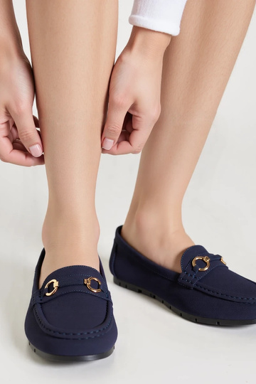 Mokasinai Elegante tamsiai...