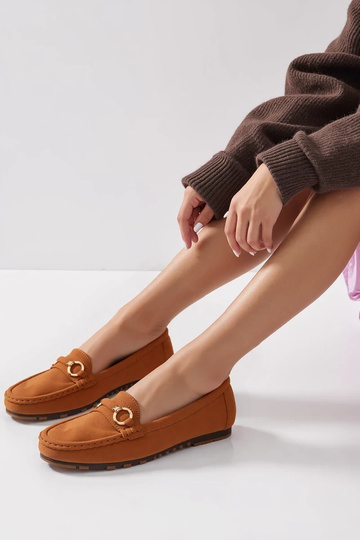 Mokasinai Elegante rudos...