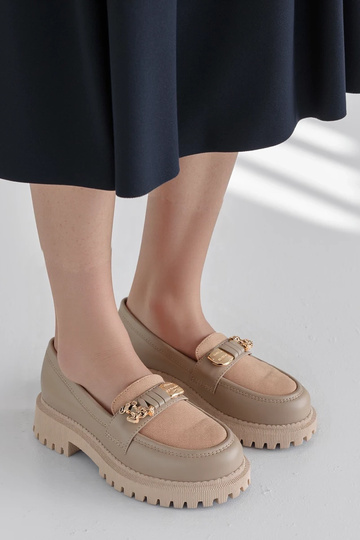 Moteriški rusvi mokasinai... 2